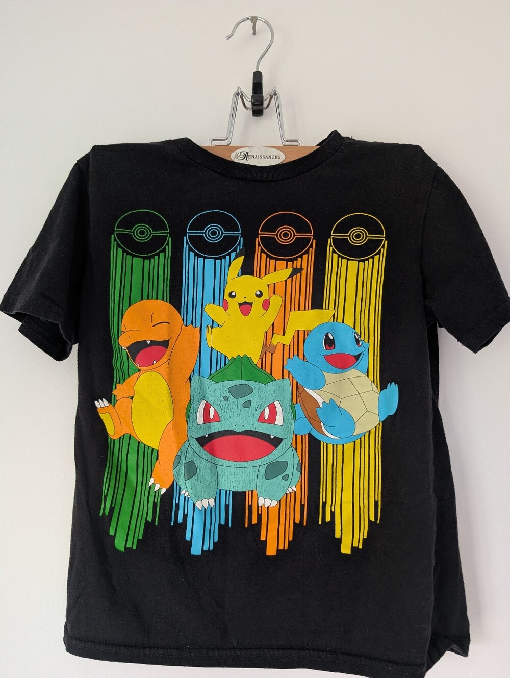 Boys 7-8 (M) - Pokémon T-shirt - 60% Cotton